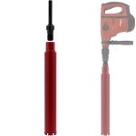 Gt market - couronne diamant  63 mm avec adaptateur pour perceuse et perforateur sds - max