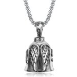 Guardian bell clochette moto guardian ride bell acier inoxydable argent lucky bell cloches de moto cloches ...