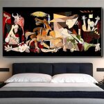 Guernica par picasso peintures sur toile mur art affiches et impressions picasso photos maison mur dcor ...