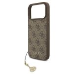 Guess 4g charms case for iphone 17 pro max 6. 9 tone on tone brown - guhmp17xgf4gcw
