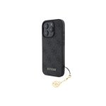 Guess 4g charms collection hybrid case for iphone 16 pro max 6. 9 black - guhcp16xgf4gck