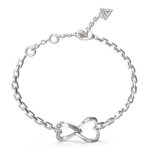 Bracelet - guess - mon amour two hearts - argenté - métal - réglable Bracelet - guess - mon amour two hearts - argenté - métal - réglable