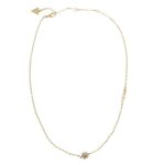 Guess collier dor pour femme - calypso bead necklace yellow gold 286870