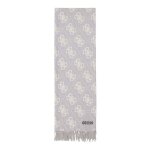 Guess �charpe gris pour femme - boston jacquard scarf 70x180 324455