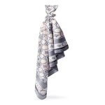 Guess Écharpe noir gris foncé pour femme - foulard scarf 125x125 black multi 300378 Guess Écharpe noir gris foncé pour femme - foulard scarf 125x125 black multi 300378