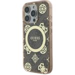 Guess iml peony on 4g background case with magsafe for iphone 16 pro max 6. 9 brown - guhmp16xh4pyeew ...