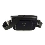 Guess sac banane noir pour homme - milano bumbag m 329805