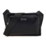 Guess sac banane noir pour homme - milano flat bumbag 300461