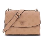 Guess sac � �paule bandouli�re beige pour femme - cresidia convertible xbody flap 300445
