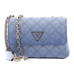 Guess sac � �paule bandouli�re bleu bleu clair pour femme - giully mini 2 compartment convertible flap ...