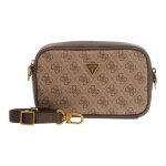 Guess sac � �paule bandouli�re brun clair marron pour homme - milano camera bag s beige / brown 329839 ...