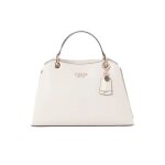 Guess sac � �paule bandouli�re gris clair pour femme - eco evaine girlfriend satchel stone 290871