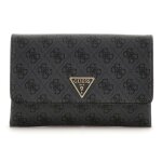 Guess sac � �paule bandouli�re gris fonc� noir pour femme - noelle ii xbody flap organizer coal logo ...