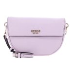 Guess sac � �paule bandouli�re lilas pour femme - cerelia flap shoulder bag orchid 296948