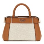 Guess sac  paule bandoulire marron crme pour femme - andela mini satchel bag natural / cognac 302615 ...