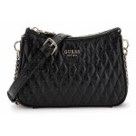 Guess sac  paule bandoulire noir pour femme - betula mini crossbody top zip 302622