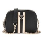 Sac à épaule bandoulière - guess - noelle - noir - 2 compartiments - 100% polyuréthane Sac à épaule bandoulière - guess - noelle - noir - 2 compartiments - 100% polyuréthane