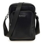Guess sac  paule bandoulire noir pour homme - milano xbody with front pocket 300460