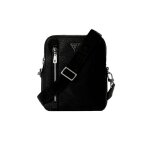 Guess sac � �paule bandouli�re noir pour homme - torino double zip xbody with vertikal zip 300566