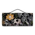 Guess sac � �paule bandouli�re noir orange pour femme - zalina top handle clutch black multi 327345