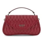 Guess sac � �paule bandouli�re rouge pour femme - valla top handle flap bag 326170