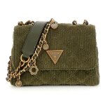Guess sac � �paule bandouli�re vert olive pour femme - giully ii mini 2 compartment convertible flap ...