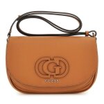 Guess sac à épaule brun clair pour femme - calebra convertible xbody flap bag cognac 314117 Guess sac à épaule brun clair pour femme - calebra convertible xbody flap bag cognac 314117
