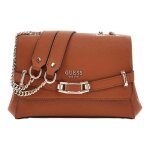 Guess sac  paule brun clair pour femme - silvye convertible xbody flap bag cognac 291713
