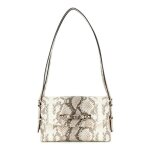 Guess sac  paule crme gris pour femme - lefia flap shoulder bag natural 313038