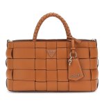 Guess sac � �paule marron pour femme - maylee girlfriend satchel caramel 311276