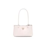 Guess sac à épaule rose pour femme - meridian girlfriend satchel ivory 291152 Guess sac à épaule rose pour femme - meridian girlfriend satchel ivory 291152