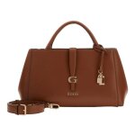 Guess sac � main marron pour femme - carrie girlfriend satchel cognac 330414