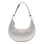 Guess sac de soire argent pour femme - lua hobo s 301812