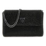 Pochette - guess - zalina mini flap clutch - noir - 21x13x25 cm - sac  paule