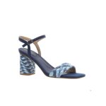 Guess sandales cadante marine � talon bloc