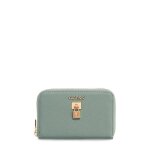 Guess yesba - portefeuille compact vert bg783314 - swbg7833140 - lis
