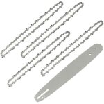 Longueur de guide - chane 35 cm avec 4 chanes de trononneuses 52 maillons / entraineurs pas de 3 / ...