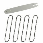 Guide - chane & 4 chanes de trononneuseschanes de trononneuses  gouges carres 3 / 8 13 mm 50 maillons ...