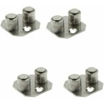 Guide de porte coulissante - largeight - rglable - acier inoxydable - couleurs multiples - durable