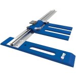 Guide rip - cut m�trique pour scie circulaire - 762 x 762 mm