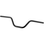 Guidons aluminium moto atv pliez haute 22 mm universel atv motard noir