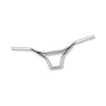 Guidon de vlo bmx - v bike - modle 685mm - acier chrom - pince 222mm - poids 1036g