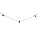 Guirlande d extérieur solaire soa noir & blanc h800cm - atmosphera createur d'interieur - blanc Guirlande d extérieur solaire soa noir & blanc h800cm - atmosphera createur d'interieur - blanc