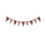 Guirlande fanions vaiana 2 - rose
