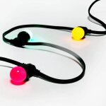 Guirlande guinguette ext�rieur multicolore ip65 10m 20 ampoules e27 professionnelle