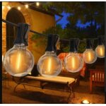 Guirlande guinguette extérieure 7m guirlande guinguette led g40 ampoules guirlande lumineuse extérieures ... Guirlande guinguette extérieure 7m guirlande guinguette led g40 ampoules guirlande lumineuse extérieures ...
