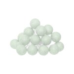 Guirlande led 16 boules pile vert cladon l255cm - atmosphera createur dinterieur