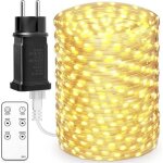 Guirlande lumineuse - amoune - 500 led - 50m - 8 modes - ip44 tanche