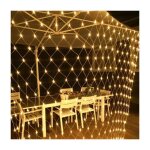 Guirlande lumineuse ext�rieure en filet de 3 m x 2 m pour arbustes et arbres de no�l 200 led �tanche ...