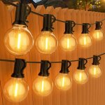 Guirlande lumineuse led ext�rieure 30 ampoules + 3 rechange9. 8m ip44 �clairage �conome pour jardin / ...